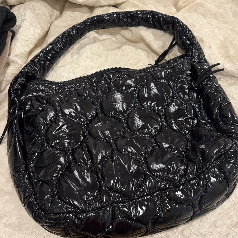 Free People Black Quilted Women's Bag